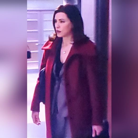 CALVIN KLEIN Wool Blend Car Coat - Picture 16 of 16